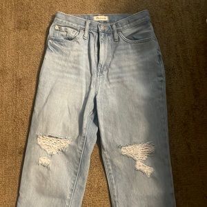 Madewell mom jeans 26